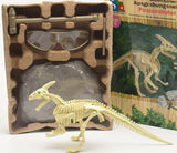 Load image into Gallery viewer, 11 Different Dinosaurs Skeleton Excavation Dig Up DIY Take Apart Dino Fossil Model Kit Toys with Goggles Parasaurus