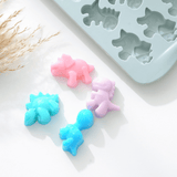 Load image into Gallery viewer, Silicone 3D Dinosaur Ice Cube Tray Candy Cake Chocolate Mold Set