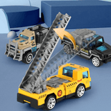 Load image into Gallery viewer, Storage Truck Toy with 6 Alloy Cars - 4 Themes