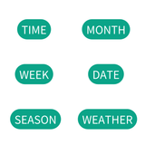 Load image into Gallery viewer, Dinosaur-Themed Wooden Development Board - Time, Month, Date, Season, Weather Cognitive 1 PC
