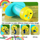 Load image into Gallery viewer, 24 PCS Dinosaur Play Dough Set Portable 8 Colors Mud Kit with Tools Creation Toys for Kids Suitcase