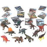 Load image into Gallery viewer, Dinosaur Flash Cards and Figures Set Children Educational Learning Toy 1 Set