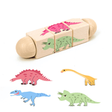 Load image into Gallery viewer, 5 PCS Wooden Rotating Puzzle Brain Game Toy for Toddlers 1-3 Years Old 5 PCS