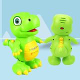Load image into Gallery viewer, Disco Dancing Dinosaur with Light and Sound Sensory Toy for Toddlers Green TRex