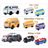Load image into Gallery viewer, Transform Vehicle Toy City vehicle