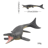 Load image into Gallery viewer, 11&quot;  Realistic Sea Ocean Series Dinosaur Solid Action Figure Mosasaurus Model Toy Decor Mosasaurus / Mosasaurus Black