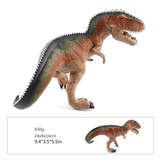 Load image into Gallery viewer, Realistic Different Types Of Dinosaur Figure Solid Action Figure Model Toy Giganotosaurus- / Orange