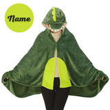 Load image into Gallery viewer, Personalized Dinosaur Hooded Cloak, Blanket, Cosplay Costume- Child &amp; Adult Available Adult(1.5*1.7m)