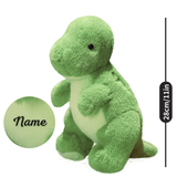 Load image into Gallery viewer, Dinosaur Stuffed Animal with Embroidery Positive Word on Back Great Gift for Kids T Rex(Courage)
