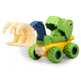 Load image into Gallery viewer, Dinosaur Construction Vehicles, Press to Go Toy Cars, for 1 2 3 4 Year Old Trex scrap handler