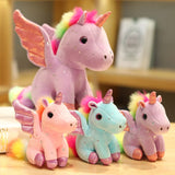 Load image into Gallery viewer, Plush Stuffed Animal Mommy with 4 Baby - 5 Themes Unicorn