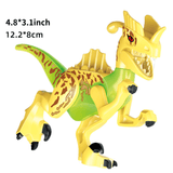 Load image into Gallery viewer, 5&quot; Mini Dinosaur Jurassic Theme DIY Action Figures Building Blocks Toy Playsets Mix Velociraptor / Velociraptor