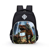 Load image into Gallery viewer, 3D Dinosaur TRex Jurassic Theme 15 Inch Kids School Bag Travel Backpack Daypack C