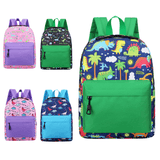 Load image into Gallery viewer, 35cm Height Dinosaur Pattern Preschool School Backpack Lightweight Large Capacity Bag for Boys Girls