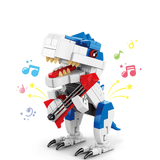Load image into Gallery viewer, Dinosaur Building Blocks DIY Action Figures Toy Gift for Kids Soul guitarist