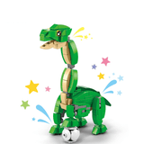Load image into Gallery viewer, Dinosaur Building Blocks DIY Action Figures Toy Gift for Kids Football Master