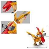 Load image into Gallery viewer, Dinosaur Building Blocks DIY Action Figures Toy Gift for Kids