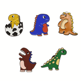 Load image into Gallery viewer, 5 Pcs Dinosaur Pins Brooch T Rex Enamel Pin for Clothes Bags Backpacks Decoration 5 Pcs Clumsy Dinosaur