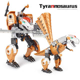 Load image into Gallery viewer, Large Dinosaur Robot Transforming Toys Transform Dinosaurs Action Figures 5 in 1 Playset T-Rex