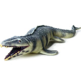 Load image into Gallery viewer, 17‘’ Realistic Mosasaurus Dinosaur Soft Action Figure Model Toy Decor Yellow