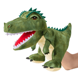 Load image into Gallery viewer, Adorable Plush Dinosaur Hand Puppet Interactive Cosplay Role Play Game Toy TRex