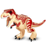Load image into Gallery viewer, 12‘’ Dinosaur Jurassic Theme DIY Action Figures Building Blocks Toy Playsets Red T-Rex / 17*28.5cm
