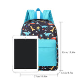 Load image into Gallery viewer, 35cm Height Dinosaur Pattern Preschool School Backpack Lightweight Large Capacity Bag for Boys Girls