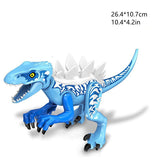 Load image into Gallery viewer, 12&quot; Dinosaur Jurassic Theme DIY Action Figures Building Blocks Toy Playsets Baryonyx Stegosaurus / 28.3*11.2cm