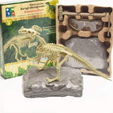 Load image into Gallery viewer, 11 Different Dinosaurs Skeleton Excavation Dig Up DIY Take Apart Dino Fossil Model Kit Toys with Goggles