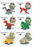 Load image into Gallery viewer, 12 in 1 Dinosaur Animal Construction Vehicles Robots Building Blocks Gacha Eggs Toys Full Pack
