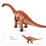 Load image into Gallery viewer, 14‘’ Realistic Brontosaurus Dinosaur Solid Figure Model Toy Decor Red