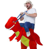 Load image into Gallery viewer, 3D Stegosaurus Tyrannosaurus Dinosaur Riding Inflatable Imitating Props Costume Children&#39;s Day Halloween Gift