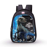 Load image into Gallery viewer, 3D T-Rex Durable Dinosaur Cartoon Travel Backpack School Laptop Daypack Waterproof Bag Blue / S