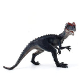 Load image into Gallery viewer, 7&#39;&#39; Realistic Dinosaur Dilophosaurus Solid Figure Model Toy Gray