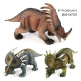 Load image into Gallery viewer, 7‘’ Realistic Styracosaurus Dinosaur Solid Action Figure Model Toy Decor