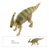 Load image into Gallery viewer, 8‘’ Realistic Parasaurolophus Dinosaur Solid Figure Model Toy Decor Green