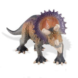 Load image into Gallery viewer, 8‘’ Realistic Triceratops Dinosaur Solid Figure Model Toy Decor Gray