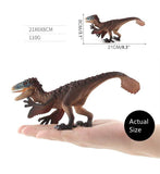 Load image into Gallery viewer, 8‘’ Realistic Utahraptor Dinosaur Solid Figure Model Toy Decor with Movable Jaw