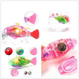 Load image into Gallery viewer, Baby Bath Toys Fish for Kids Lighting Electric Tub Toys Swimming Fish Clownfish Turtle