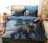 Load image into Gallery viewer, Bedding Set Dinosaur Coverlet and Pillowcase Set Bedroom Decoration 04 / AU Single 55.1”*82.6”
