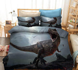 Load image into Gallery viewer, Bedding Set Dinosaur Coverlet and Pillowcase Set Bedroom Decoration 06 / AU Single 55.1”*82.6”