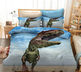 Load image into Gallery viewer, Bedding Set Dinosaur Coverlet and Pillowcase Set Bedroom Decoration 07 / AU Single 55.1”*82.6”