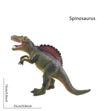 Load image into Gallery viewer, Different Types of Dinosaurs with Sound T Rex Triceratops Stegosaurus Model Toy for Kids Spinosaurus