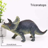 Load image into Gallery viewer, Different Types of Dinosaurs with Sound T Rex Triceratops Stegosaurus Model Toy for Kids Triceratops