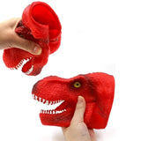 Load image into Gallery viewer, Dinosaur Hand Puppet T Rex Triceratops Head Model Halloween Cosplay Toys