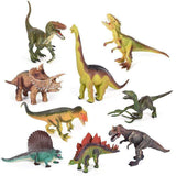 Load image into Gallery viewer, Educational Realistic Dinosaur Toys Figures Activity Play Mat Trees &amp; Container Playset Standard Version