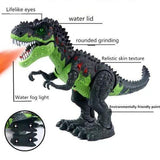 Load image into Gallery viewer, Remote Control Electric Fire Spraying T-Rex Walking Dinosaur Toy with Roaring Sound LED