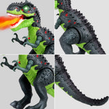 Load image into Gallery viewer, Remote Control Electric Fire Spraying T-Rex Walking Dinosaur Toy with Roaring Sound LED