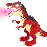 Load image into Gallery viewer, Electric Fire Spraying T-Rex Walking Tyrannosaurus Remote Control Dinosaur Toy with Roaring Sound LED Light Up Toy Gift for Kids Toddlers Red / Without Remote Control