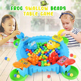 Load image into Gallery viewer, Feeding Frog Swallow Beads Toy Table Family Party Entertainment Game Four People